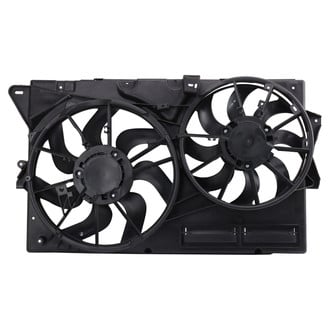 TRQ® - Dual Radiator and Condenser Fan Assembly