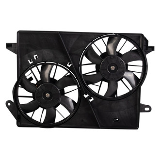 TRQ® - Dual Radiator and Condenser Fan Assembly