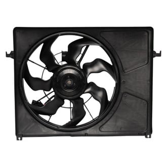 TRQ® - Driver Side Engine Cooling Fan Assembly