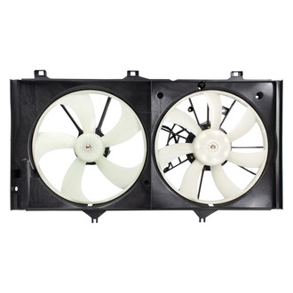 TRQ® - Dual Radiator and Condenser Fan Assembly
