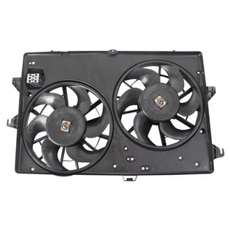 TRQ® - Dual Radiator and Condenser Fan Assembly