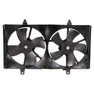 TRQ® - Dual Radiator and Condenser Fan Assembly