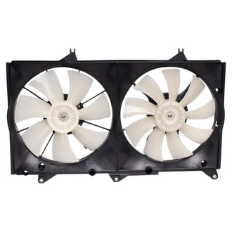 TRQ® - Dual Radiator and Condenser Fan Assembly