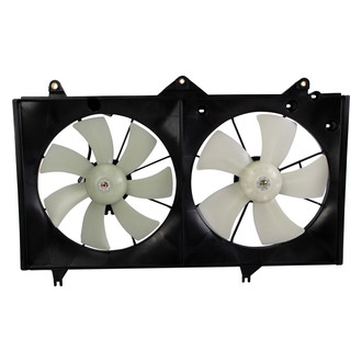 TRQ® - Dual Radiator and Condenser Fan Assembly