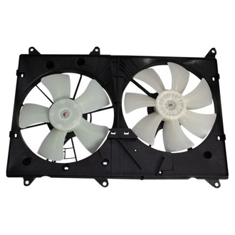TRQ® - Dual Radiator and Condenser Fan Assembly