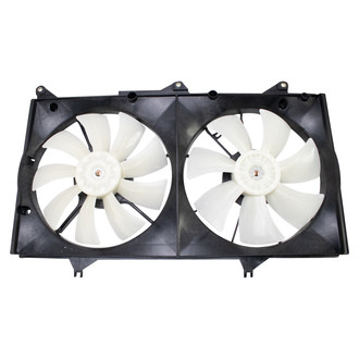 TRQ® - Dual Radiator and Condenser Fan Assembly