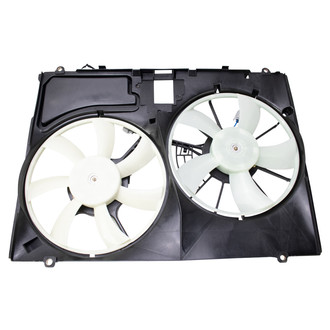TRQ® - Dual Radiator and Condenser Fan Assembly