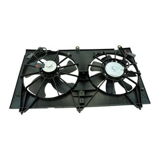 TRQ® - Dual Radiator and Condenser Fan Assembly