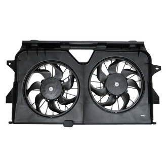 TRQ® - Dual Radiator and Condenser Fan Assembly