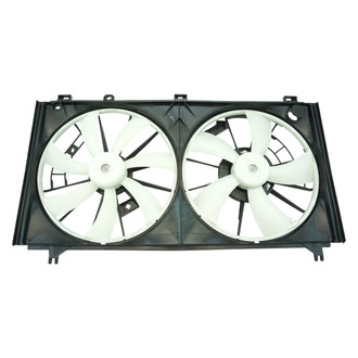 TRQ® - Dual Radiator and Condenser Fan Assembly