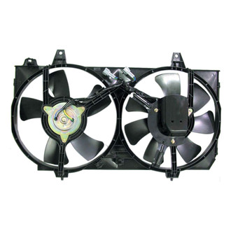 TRQ® - Dual Radiator and Condenser Fan Assembly