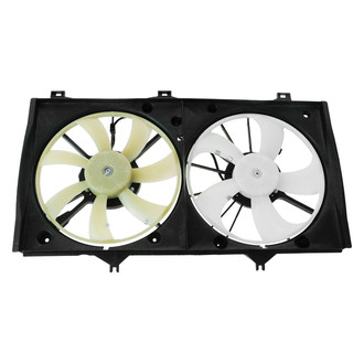 TRQ® - Dual Radiator and Condenser Fan Assembly