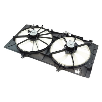TRQ® - Dual Radiator and Condenser Fan Assembly