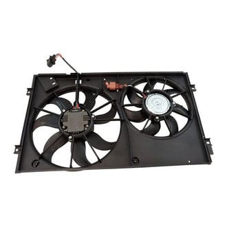 TRQ® - Dual Radiator and Condenser Fan Assembly