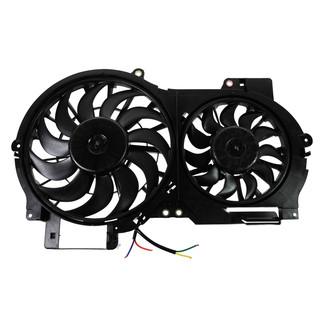 TRQ® - Dual Radiator and Condenser Fan Assembly