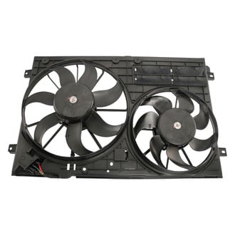 TRQ® - Dual Radiator and Condenser Fan Assembly