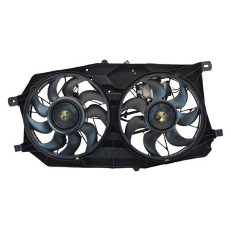 TRQ® - Dual Radiator and Condenser Fan Assembly