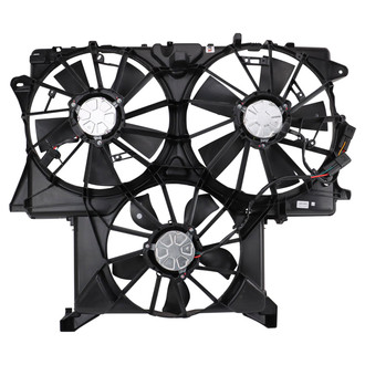 TRQ® - Dual Radiator and Condenser Fan Assembly