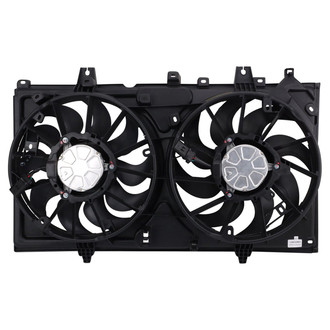 TRQ® - Dual Radiator and Condenser Fan Assembly