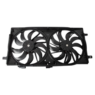 TRQ® - Dual Radiator and Condenser Fan Assembly