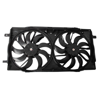 TRQ® - Dual Radiator and Condenser Fan Assembly