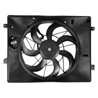 OE Solutions Radiator Fan Assembly Without Controller 2015-2016 Hyundai  Genesis V6 V8 621-570 - The Home Depot