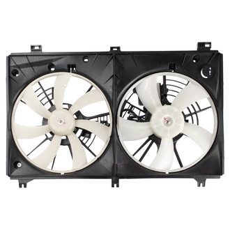 TRQ® - Dual Radiator and Condenser Fan Assembly