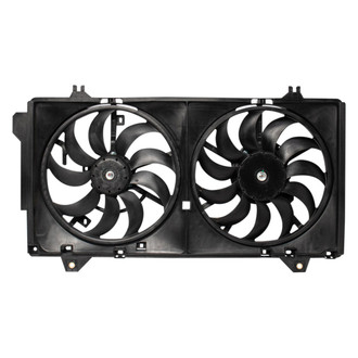 TRQ® - Dual Radiator and Condenser Fan Assembly