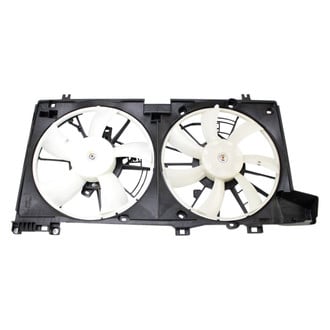 TRQ® - Dual Radiator and Condenser Fan Assembly