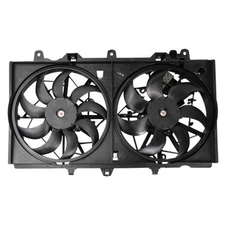 TRQ® - Dual Radiator and Condenser Fan Assembly