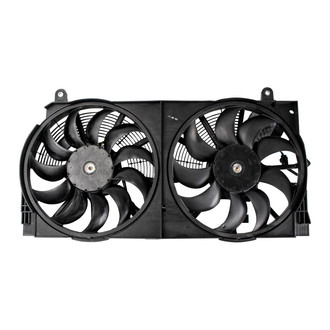 TRQ® - Dual Radiator and Condenser Fan Assembly