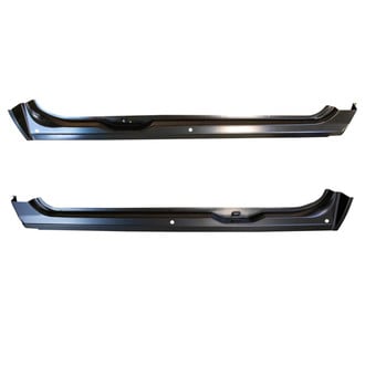 TRQ® - Driver and Passenger Side Rocker Panel Set