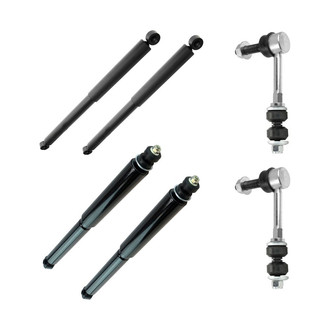 TRQ® - Front and Rear Shock Absorber Kit