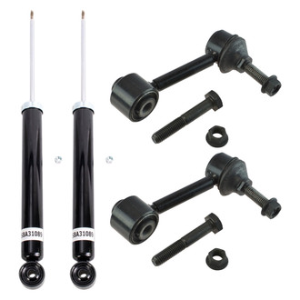 TRQ® - Rear Shock Absorber and Suspension Kit