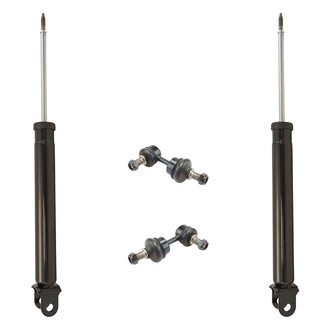 TRQ® - Rear Shock Absorber Set