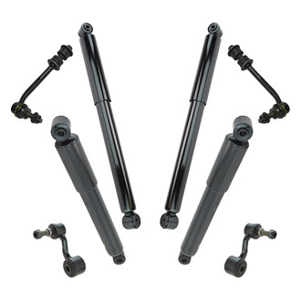TRQ® - Front and Rear Shock Absorber Kit