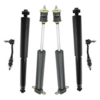 TRQ® - Front and Rear Shock Absorber Kit
