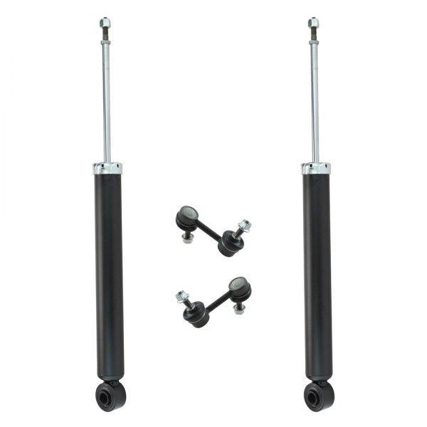 TRQ® - Rear Shock Absorber Set