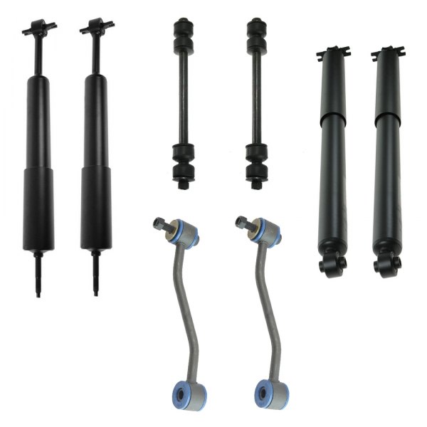 TRQ® - Front and Rear Shock Absorber Kit