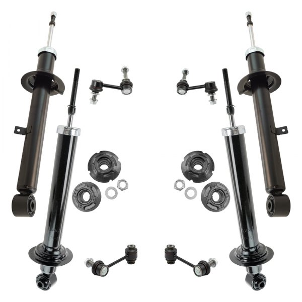 TRQ® - Front and Rear Shock Absorber Kit