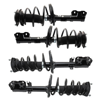 TRQ® - Front and Rear Complete Strut Assembly Kit