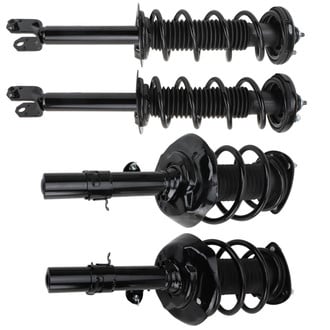 TRQ® - Front and Rear Complete Strut Assembly Kit