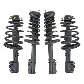 TRQ® - Front and Rear Complete Strut Assembly Kit