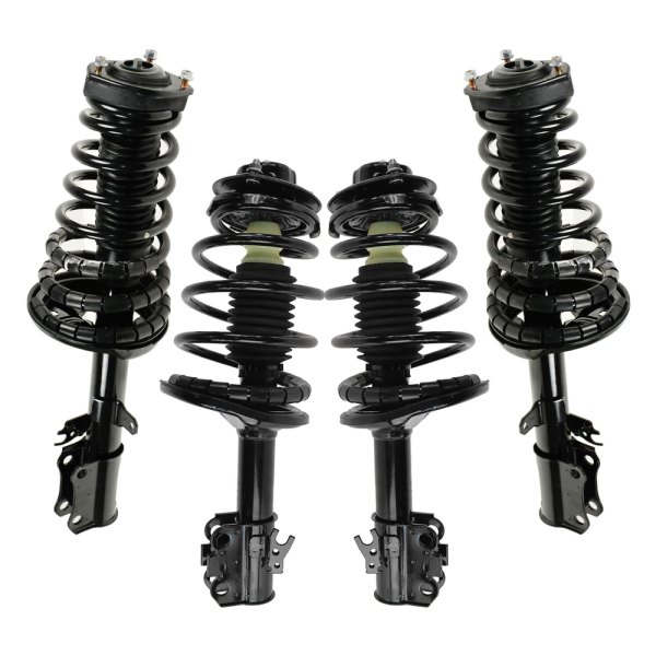 TRQ® - Front and Rear Complete Strut Assembly Kit