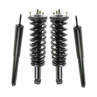 TRQ® - Front and Rear Complete Strut Assembly Kit