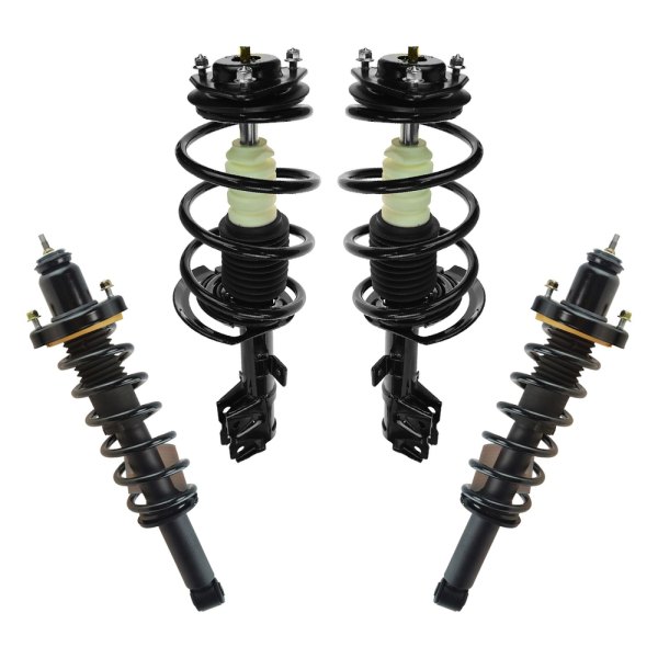 TRQ® - Front and Rear Complete Strut Assembly Kit