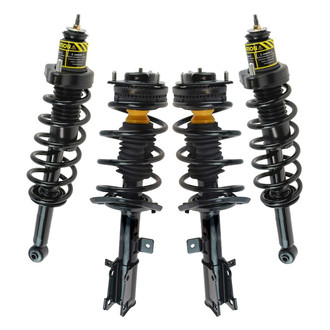 TRQ® - Front and Rear Complete Strut Assembly Kit