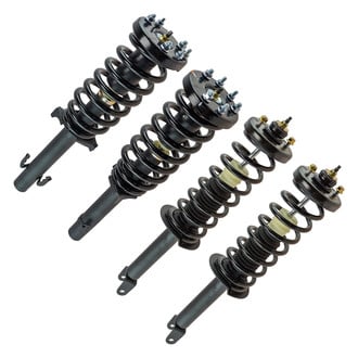 TRQ® - Front and Rear Complete Strut Assembly Kit
