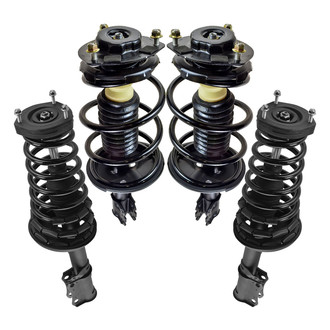 TRQ® - Front and Rear Complete Strut Assembly Kit