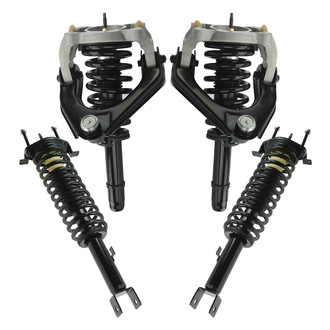 TRQ® - Front and Rear Complete Strut Assembly Kit